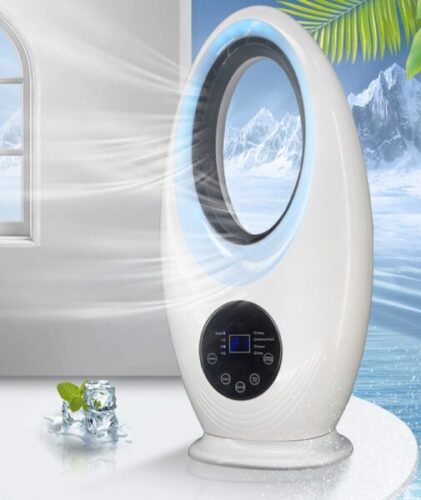 Bladeless UV sterilizing fan