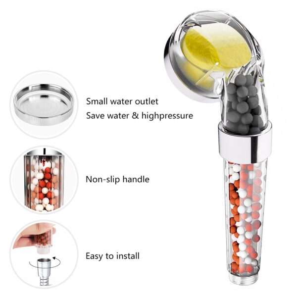 Vitamin C Ionic Shower Head - AirPureStore.ie
